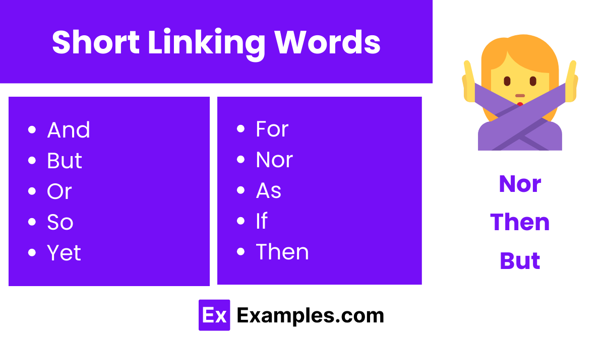 short linking words 1