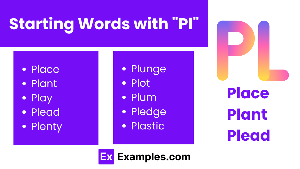 starting words with pl