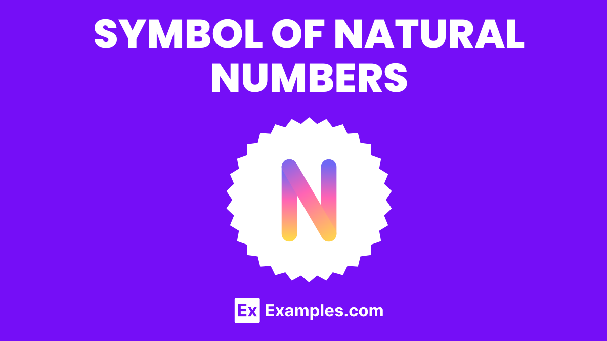 symbol of natural numbers