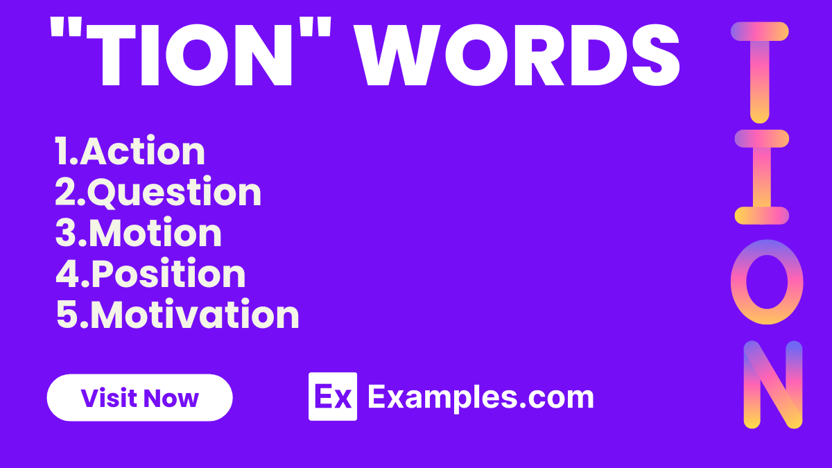 Tion Words 1