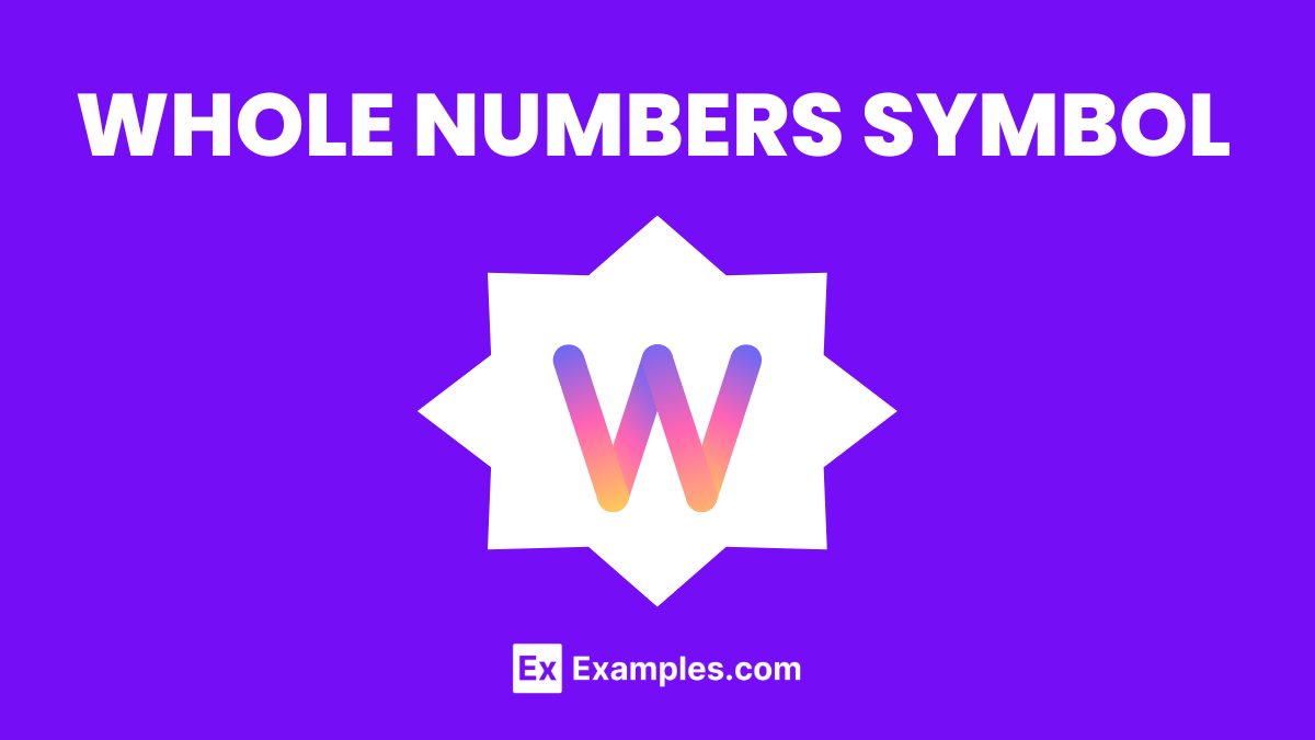 whole numbers symbol