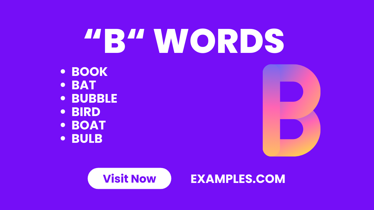 Words B
