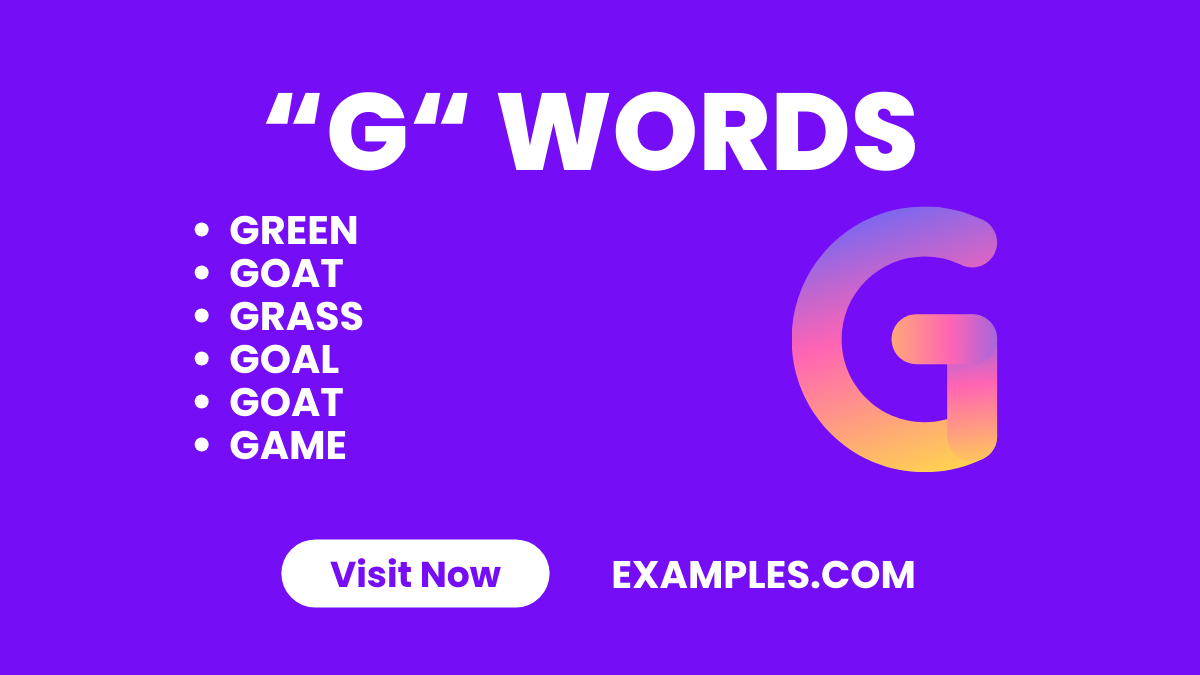 Words G