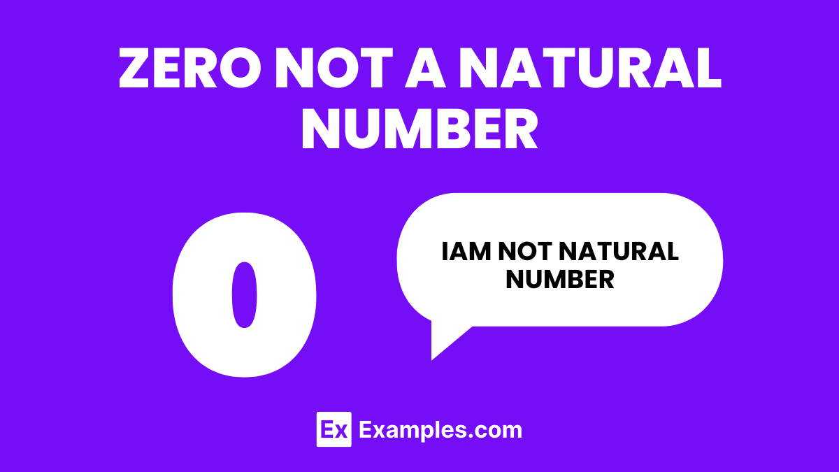 zero not a natural number