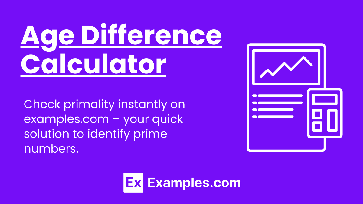 Age Difference Calculator