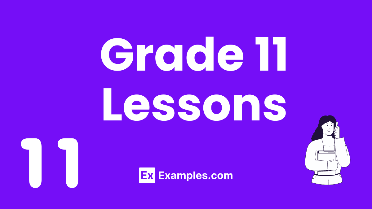 Grade 11 Lessons