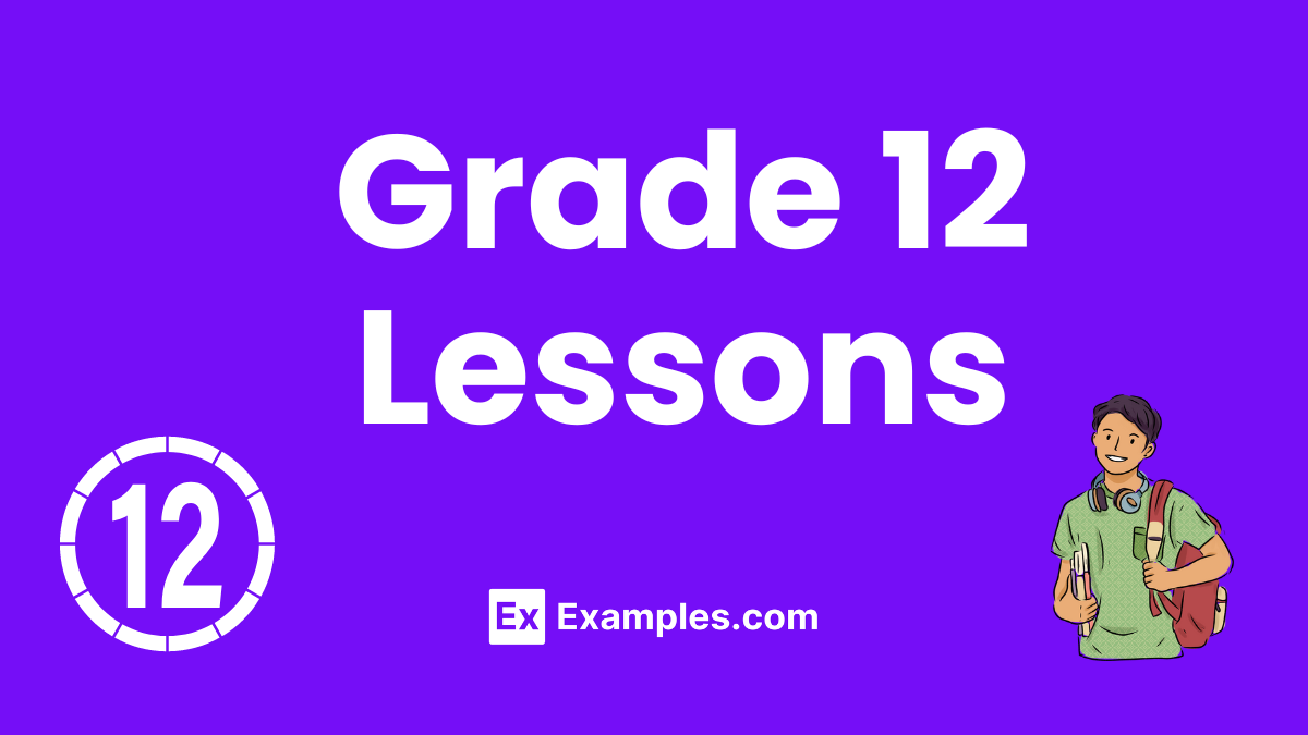 Grade 12 Lessons