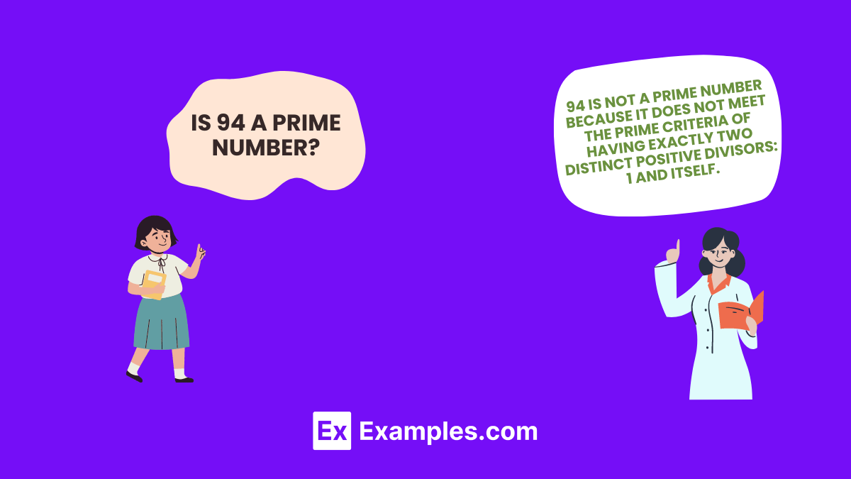Is 94 a Prime Number