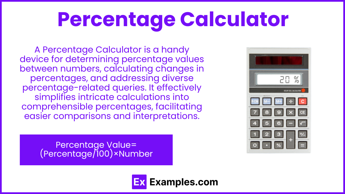 Percentage Calculator