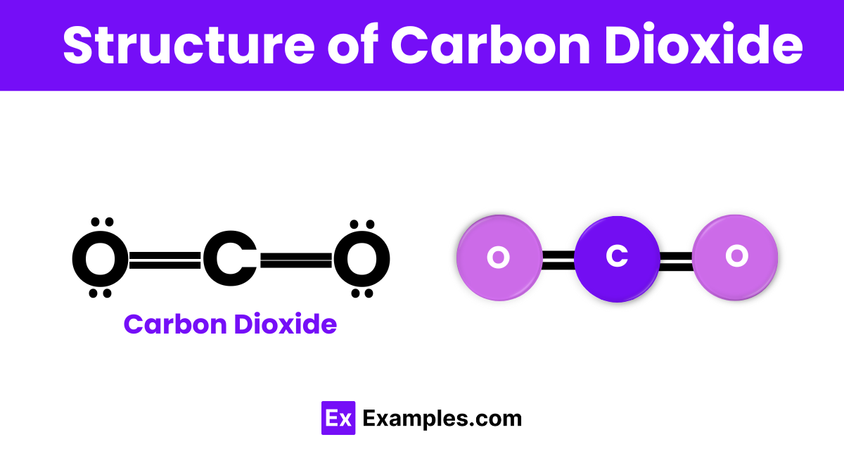 Structure of Carbon Dioxide (CO₂)