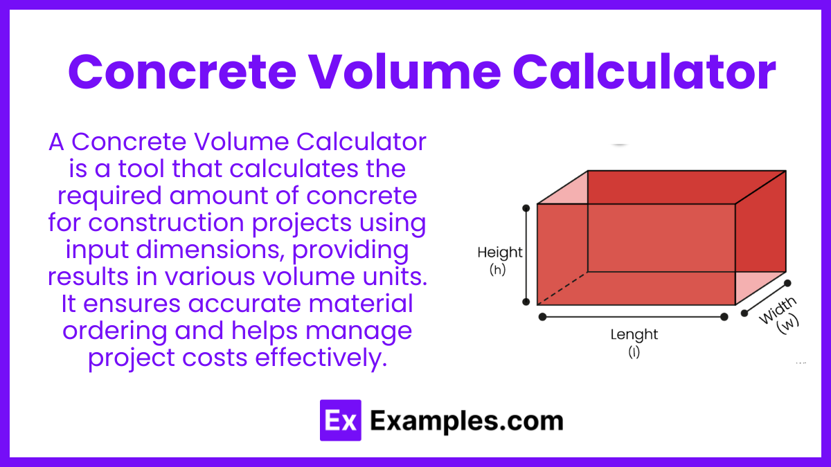 Concrete Volume Calculator