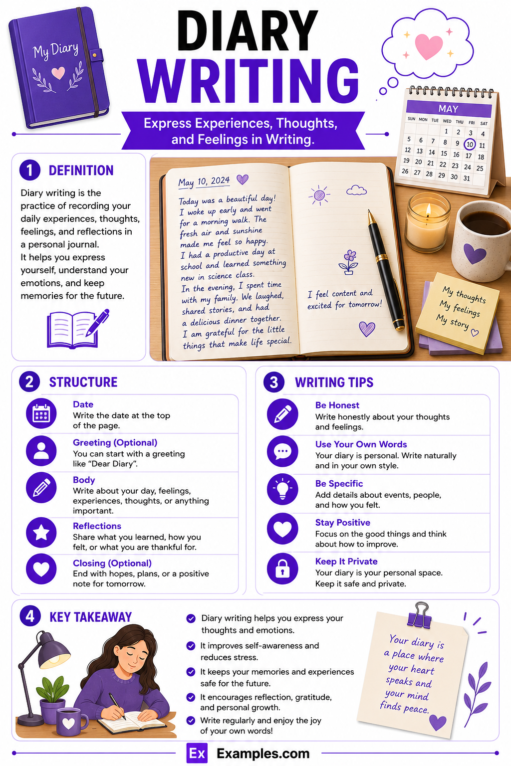 25+ Diary Writing Examples