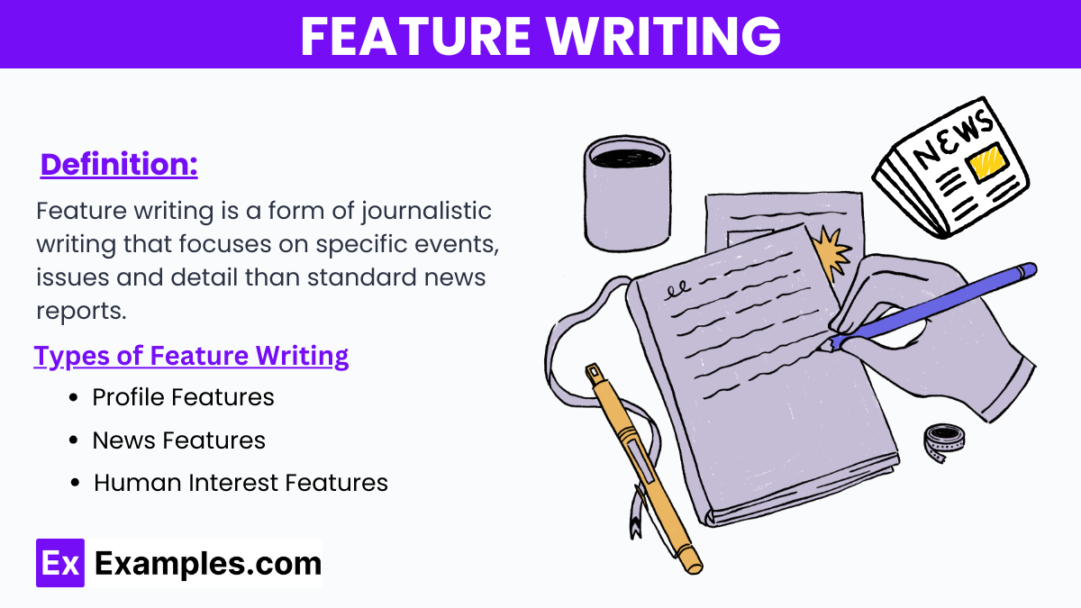 features for creative writing