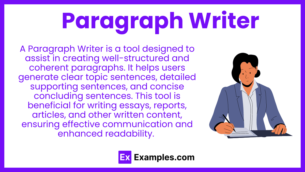 Paragraph Writer
