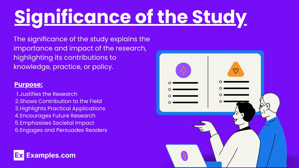 what's significance of the study in research