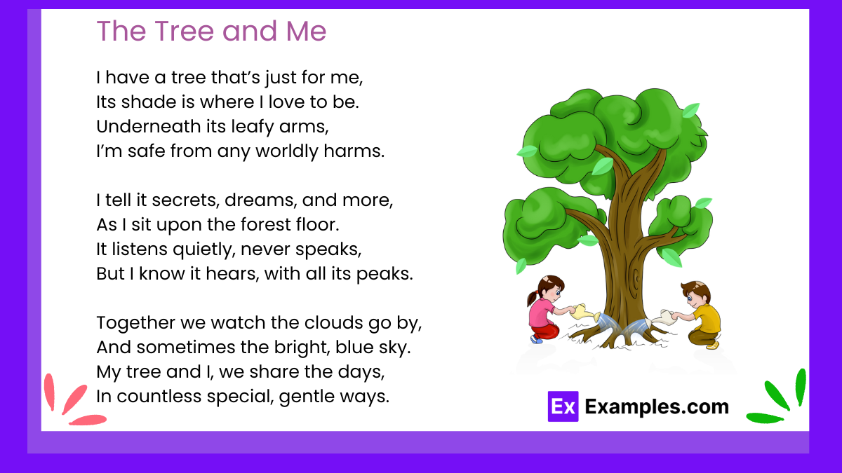 Poems on Trees - Definition, 30+ Examples, for kids, Short poems