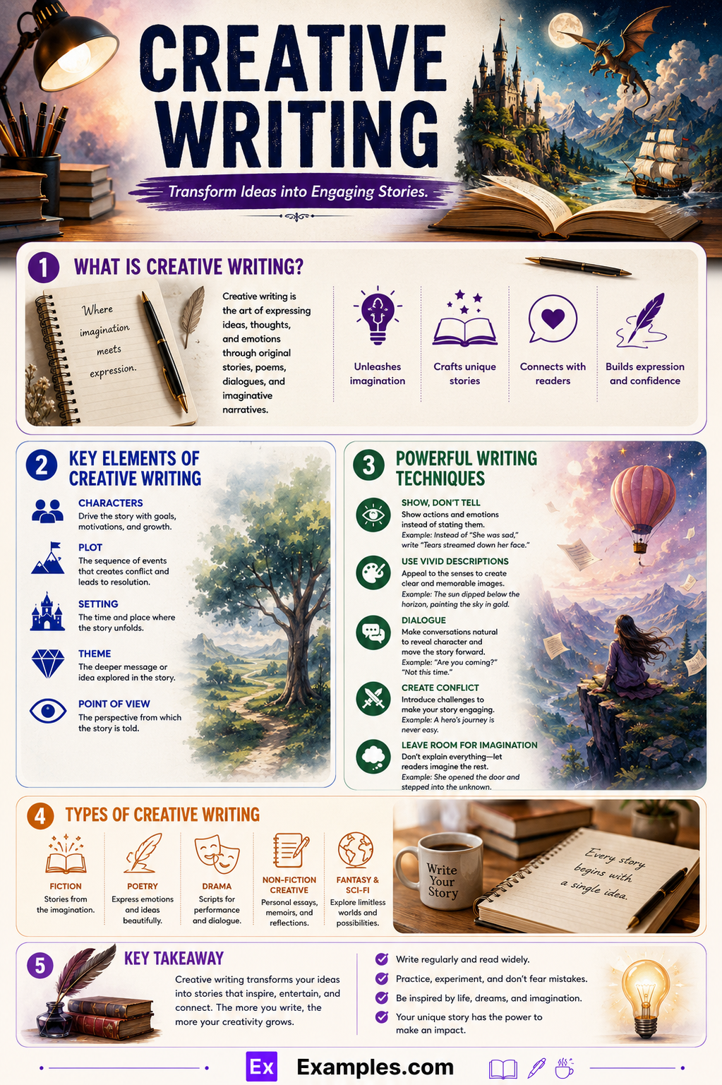 20+ Creative Writing Examples