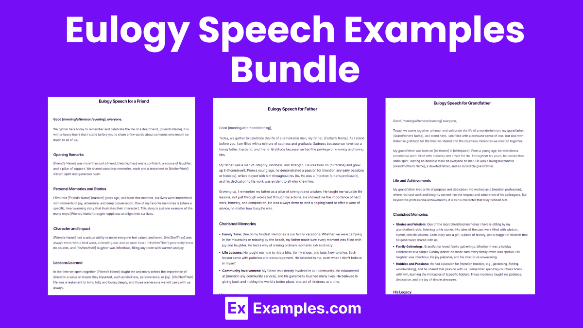 introduction examples for speech
