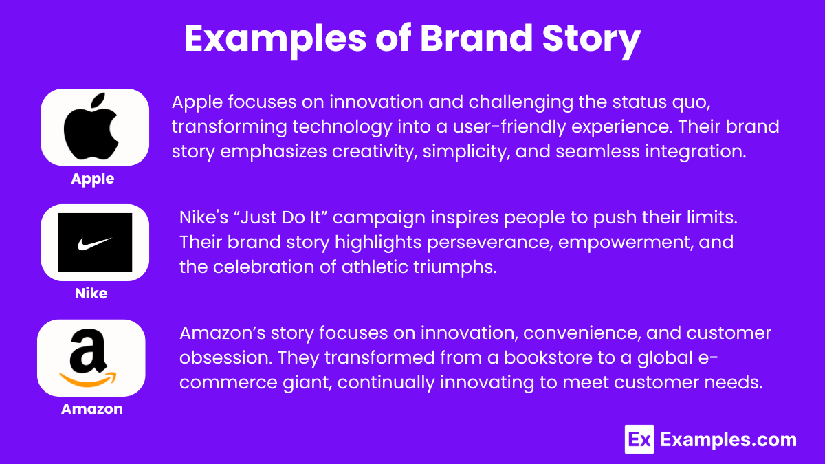 Examples of Brand Story