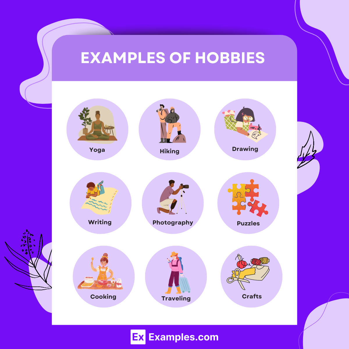Examples of Hobbies