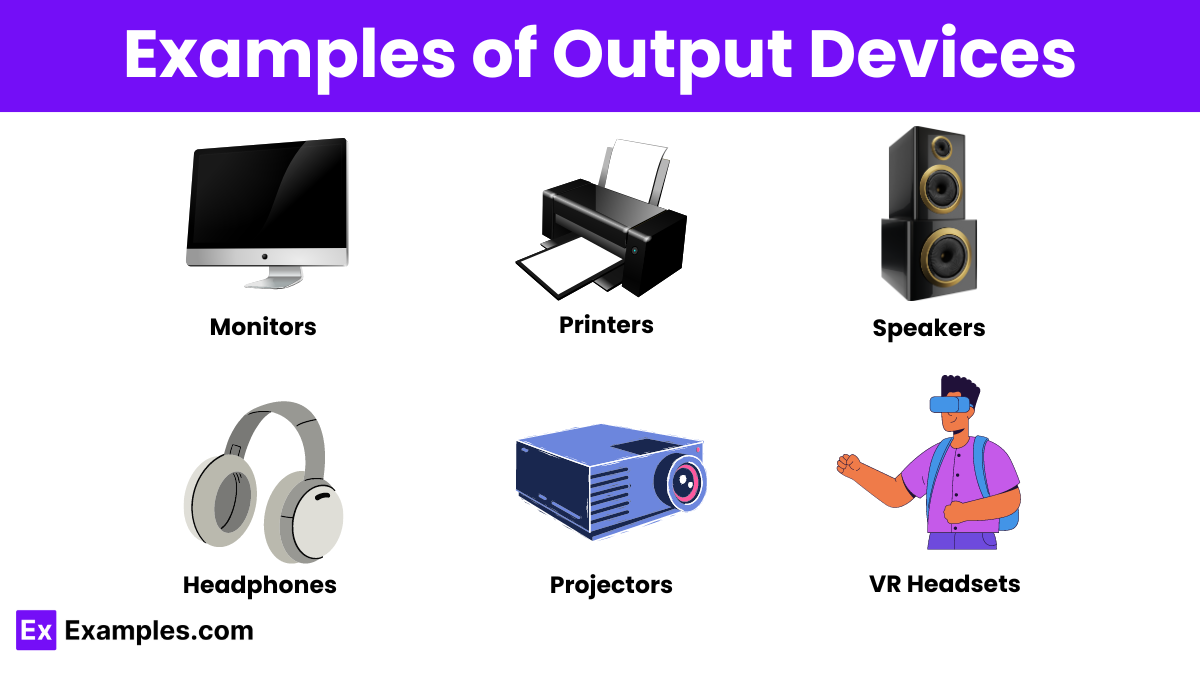 15 Output Device Examples Examples