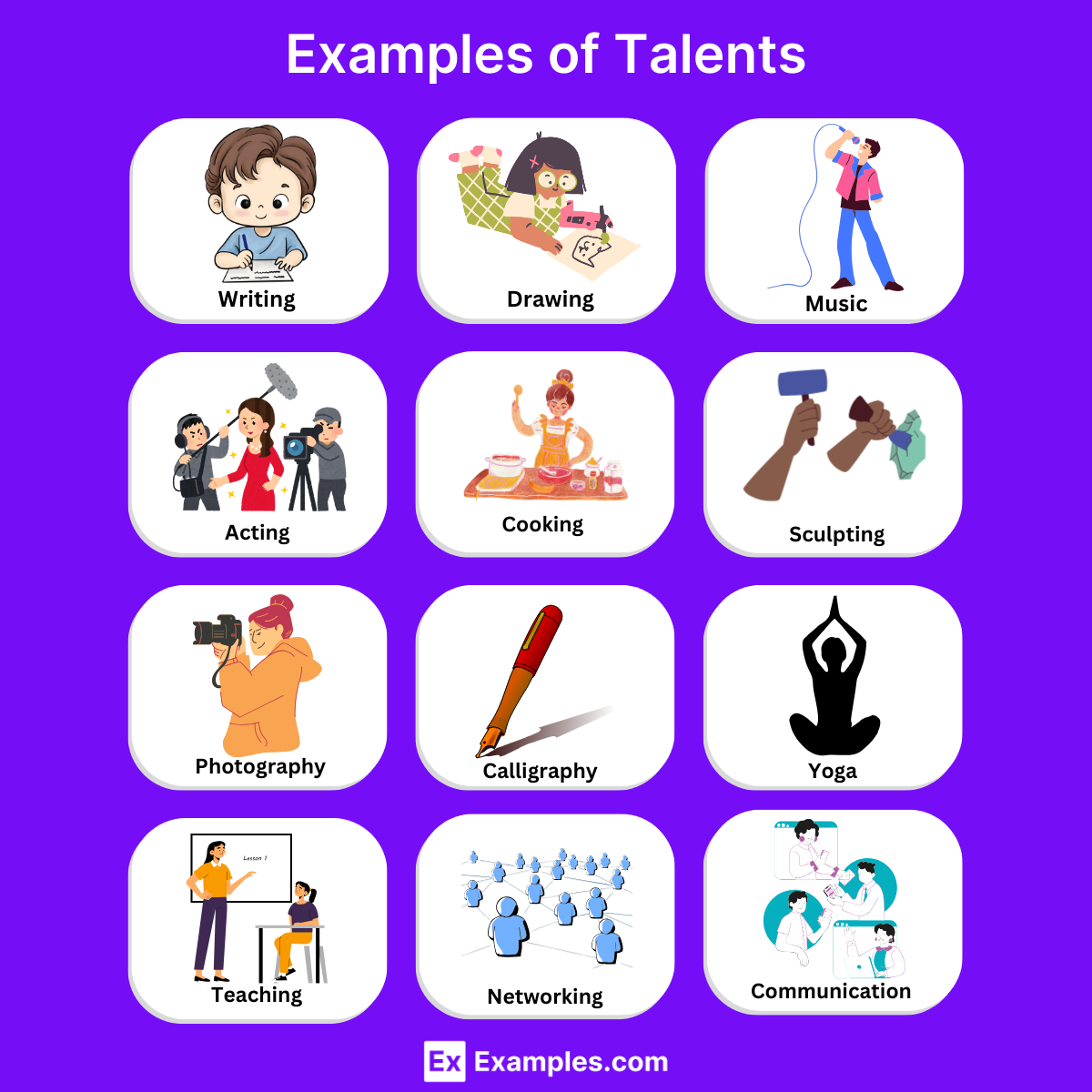 200 Talents Examples