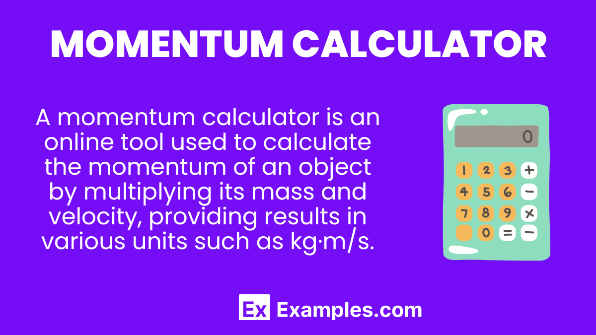 Momentum Calculator