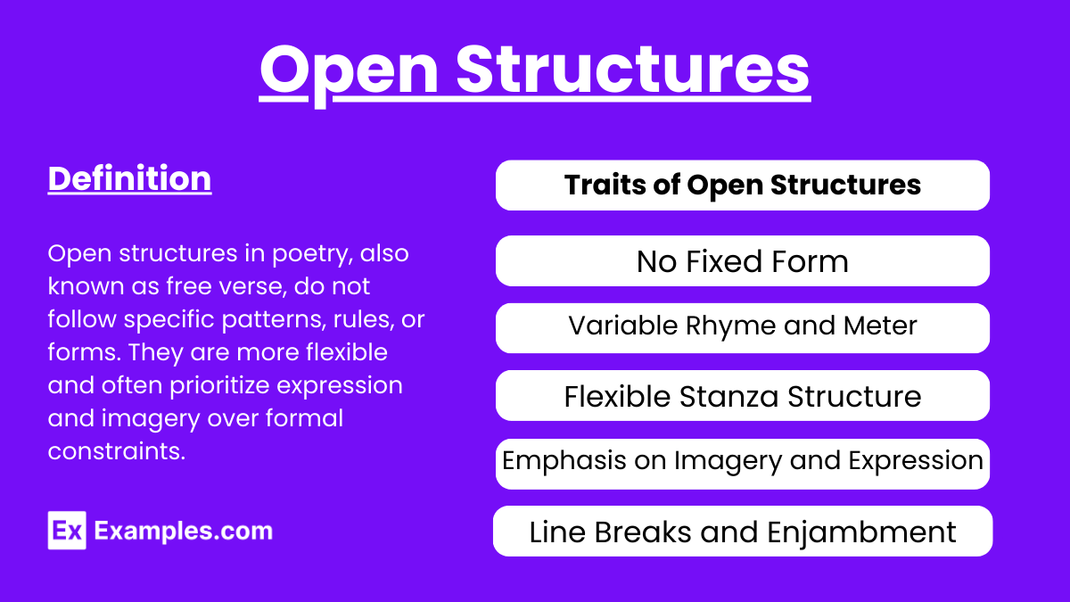 Open Structures