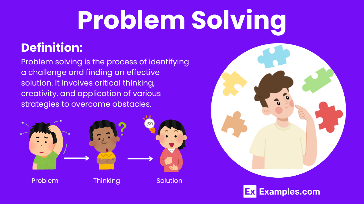 what is a good example of problem solving interview