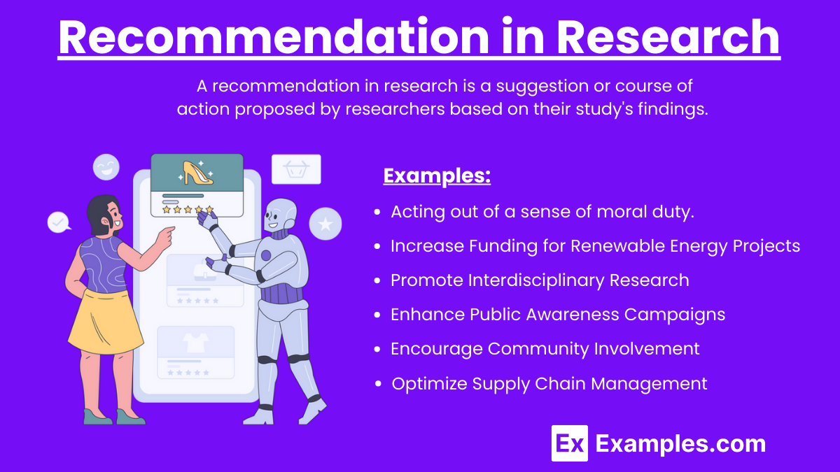 sample recommendation in action research