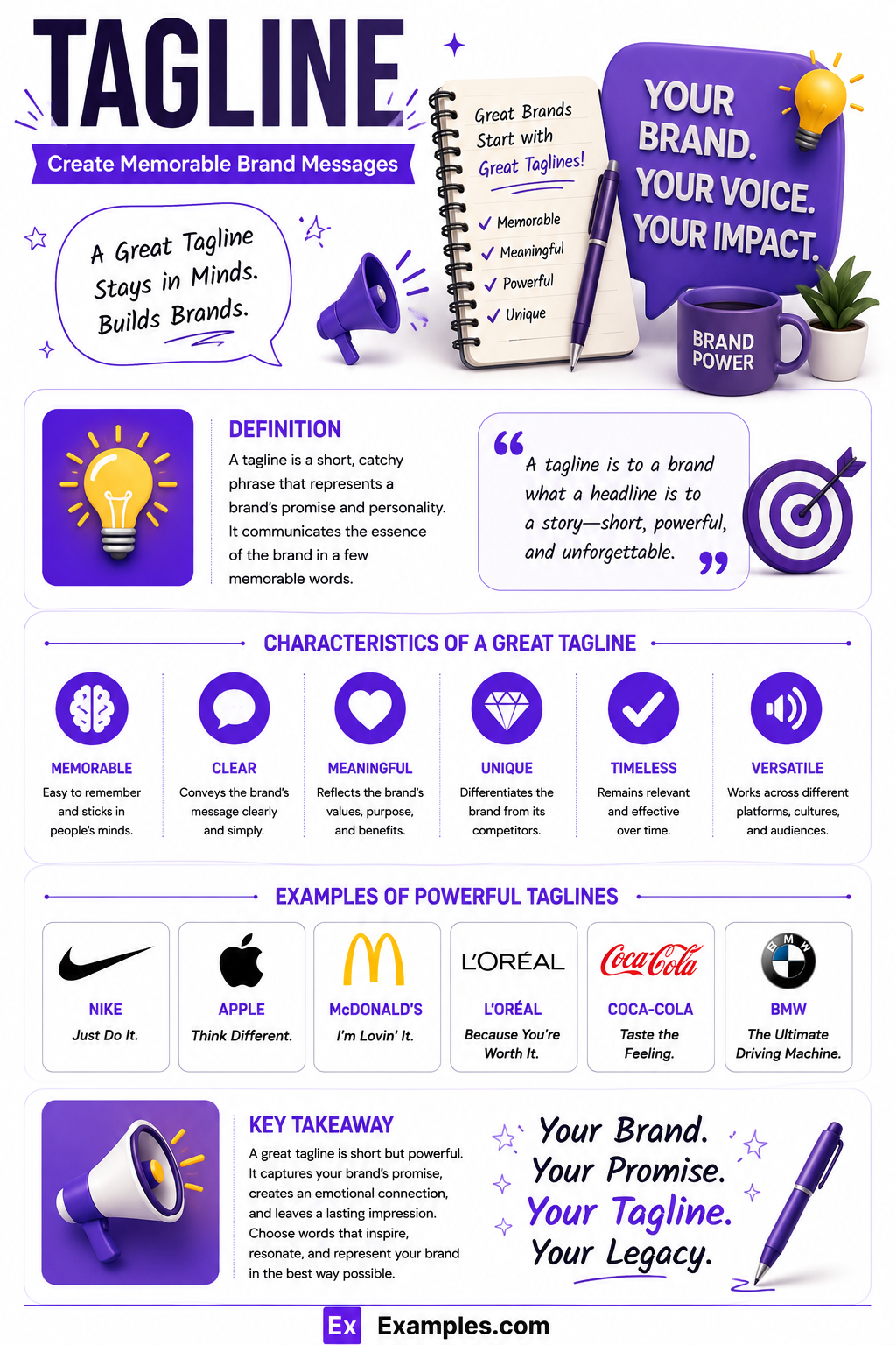 15+ Tagline Examples