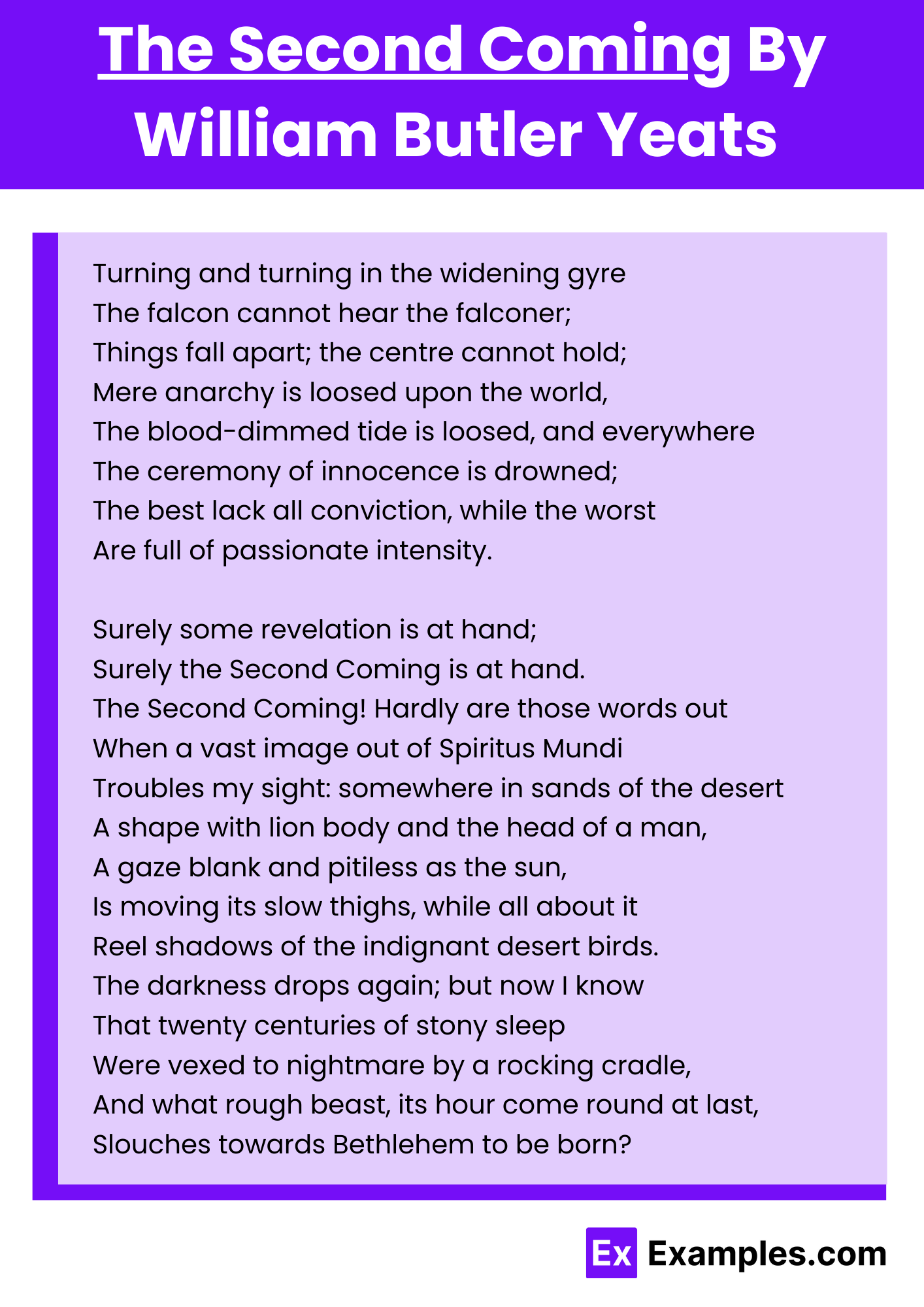 the-second-coming-poem-by-william-butler-yeats-download-pdf