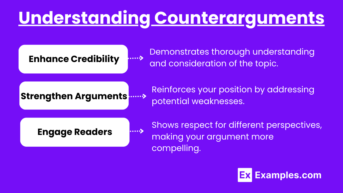 Understanding Counterarguments (2)