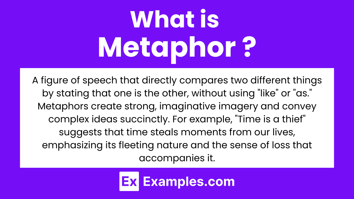 What is Metaphor
