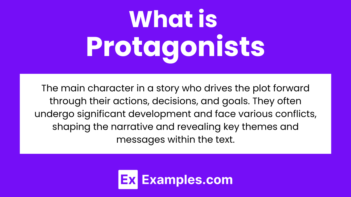 What is Protagonists