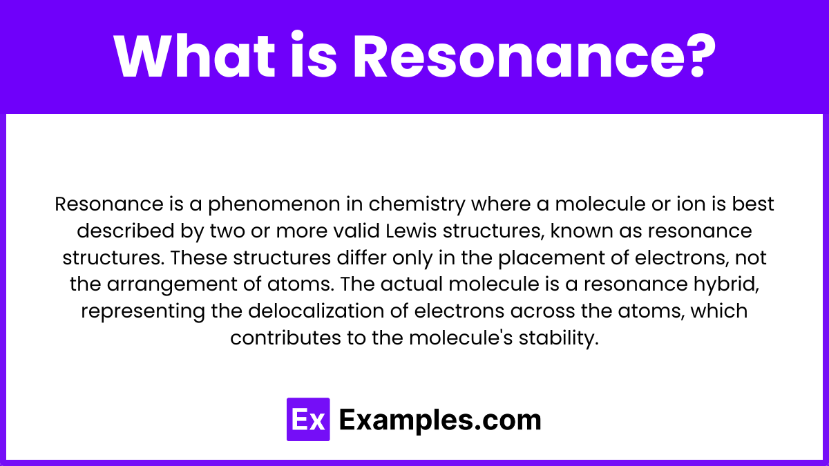What is Resonance?