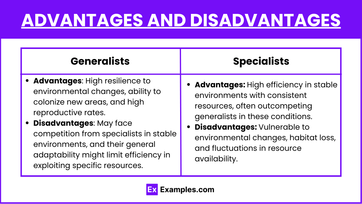 Advantages and Disadvantages (1)