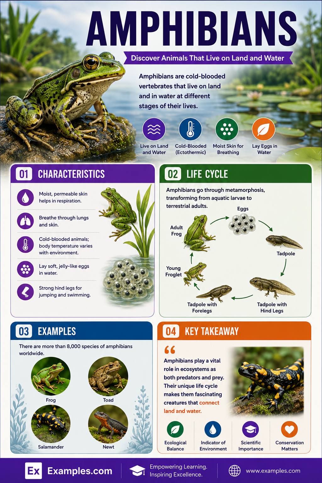 18+ Amphibians Examples