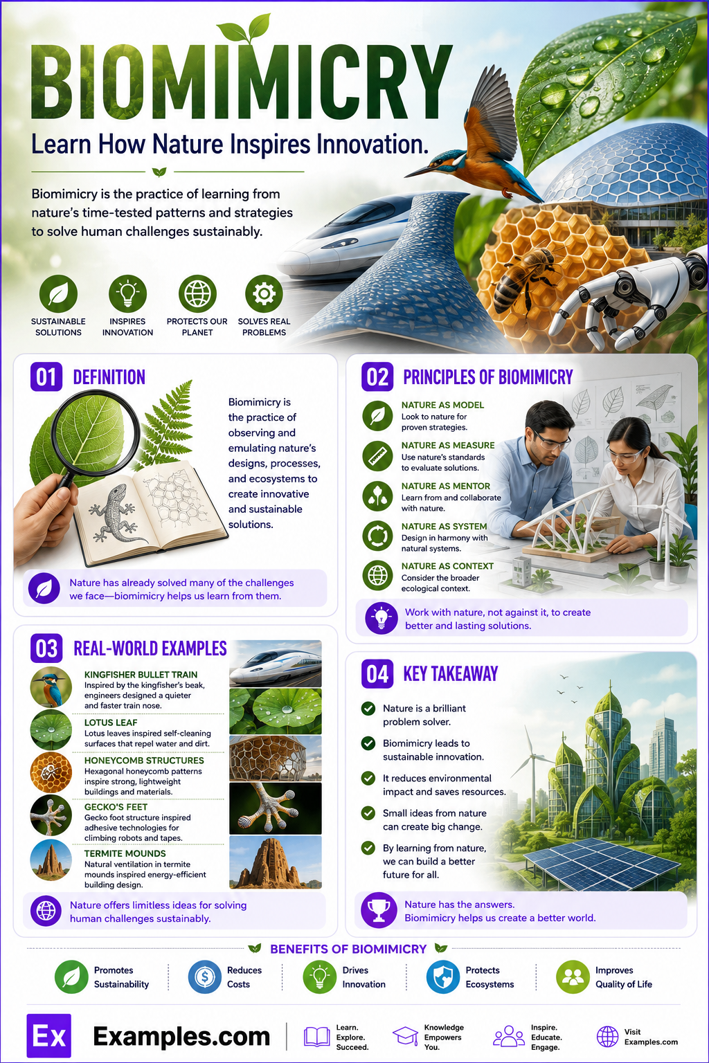 Biomimicry – Examples, Types, Characteristics, Ideas, Uses
