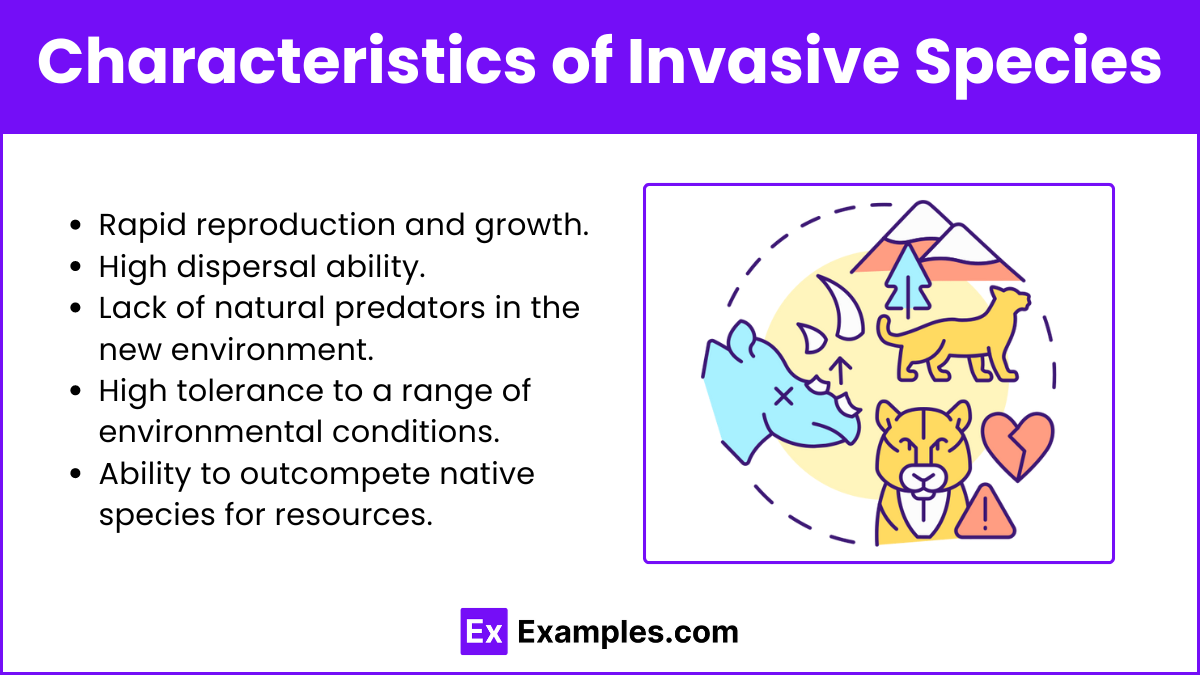 Characteristics of Invasive Species