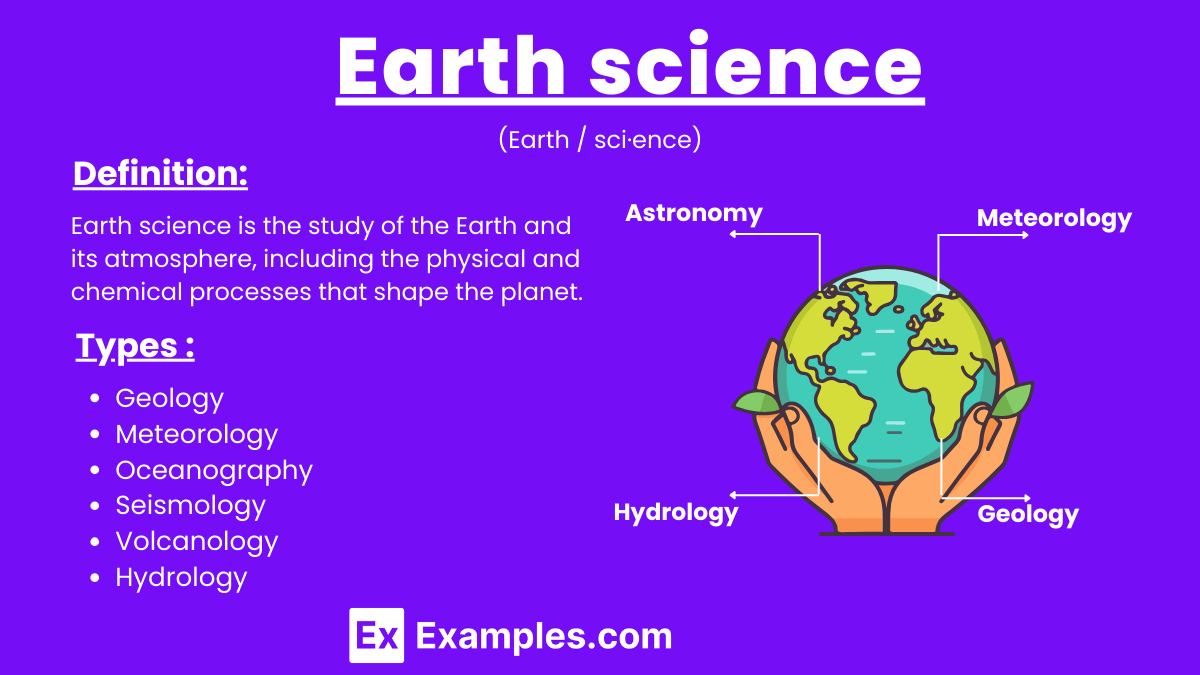 Earth Science - 10+ Examples, Types, Importance