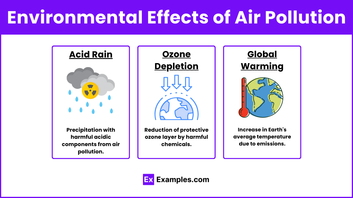 Environmental Effects of Air Pollution
