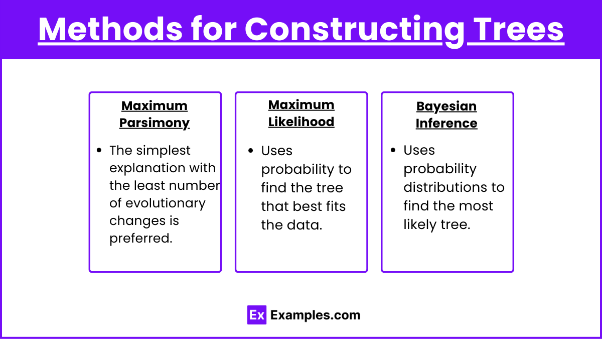 Methods for Constructing Trees