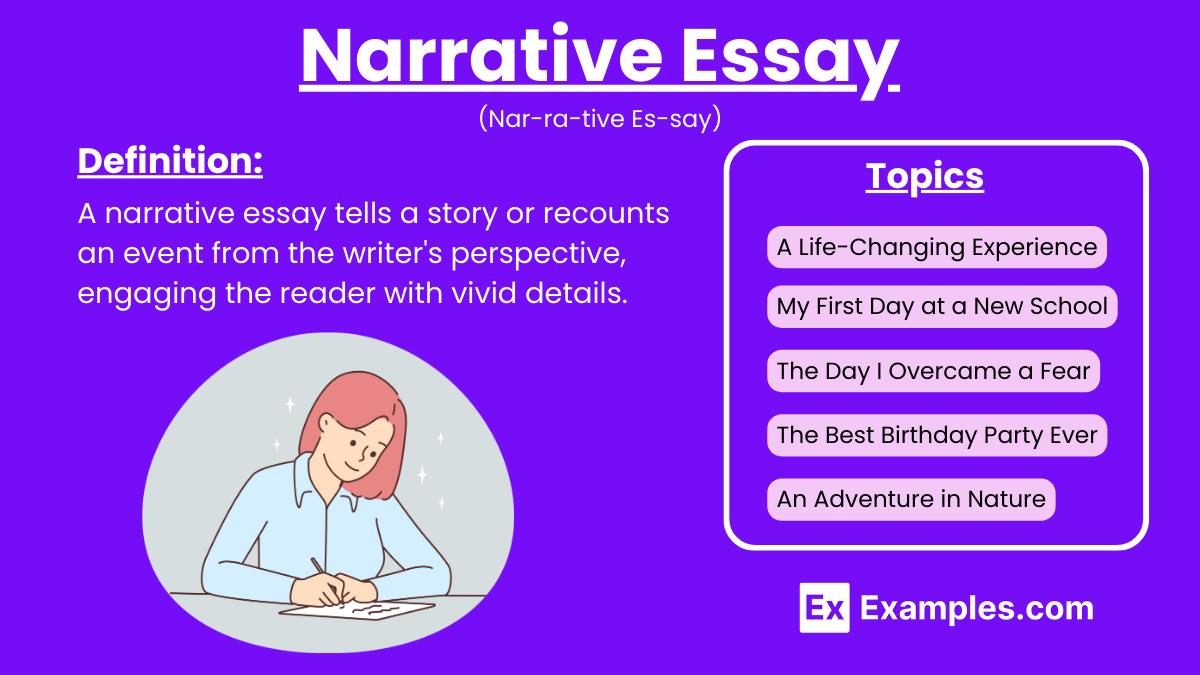 narrative essay means