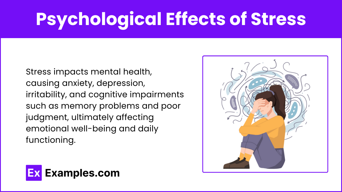 Psychological Effects of Stress