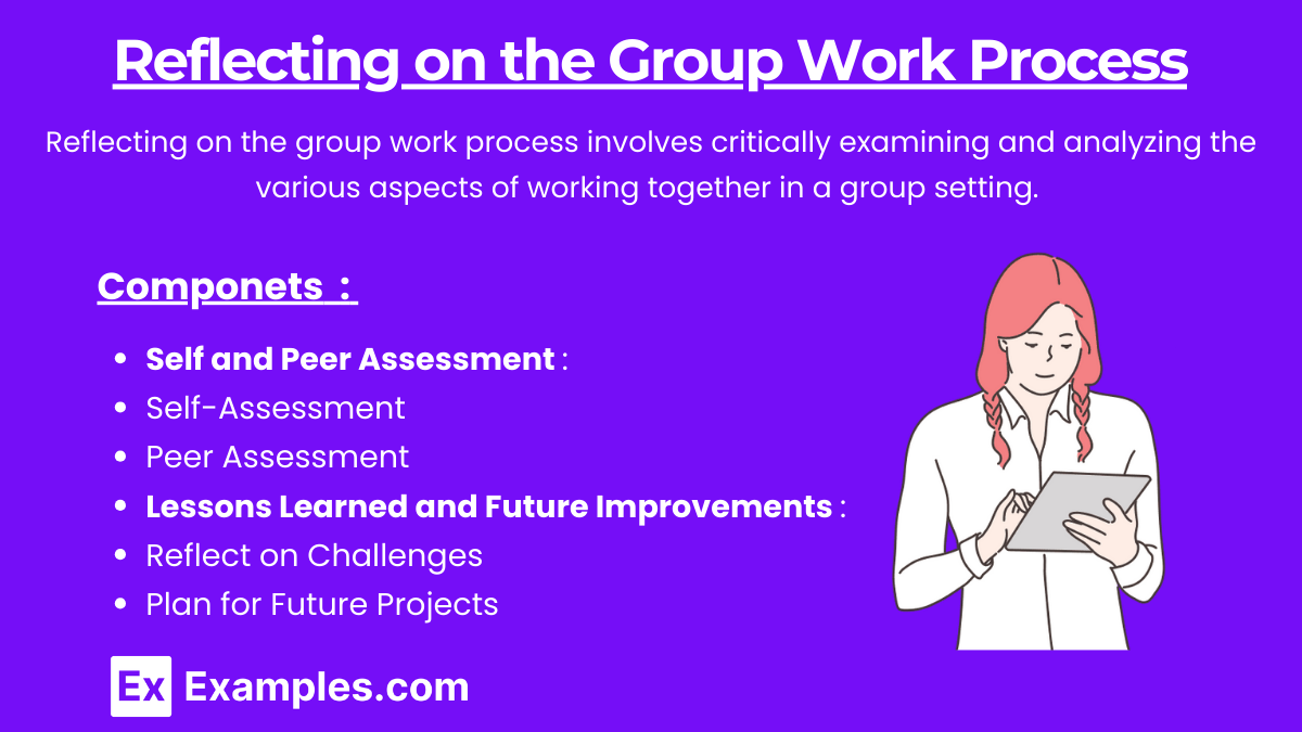 Reflecting on the Group Work Process