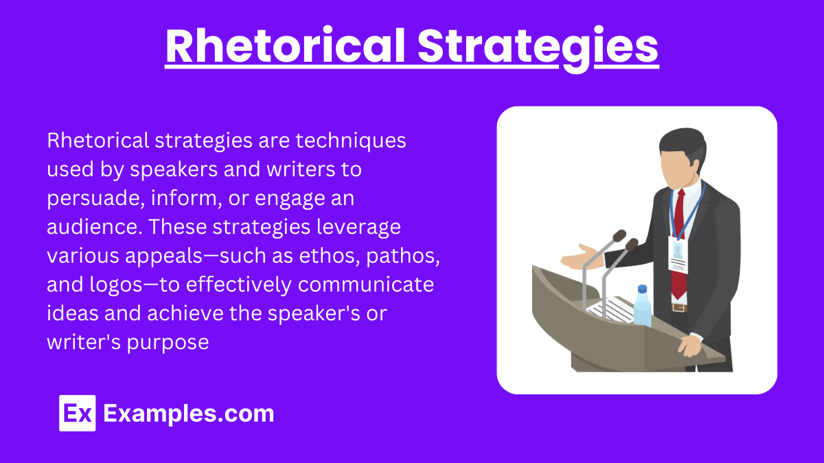 Rhetorical Strategies