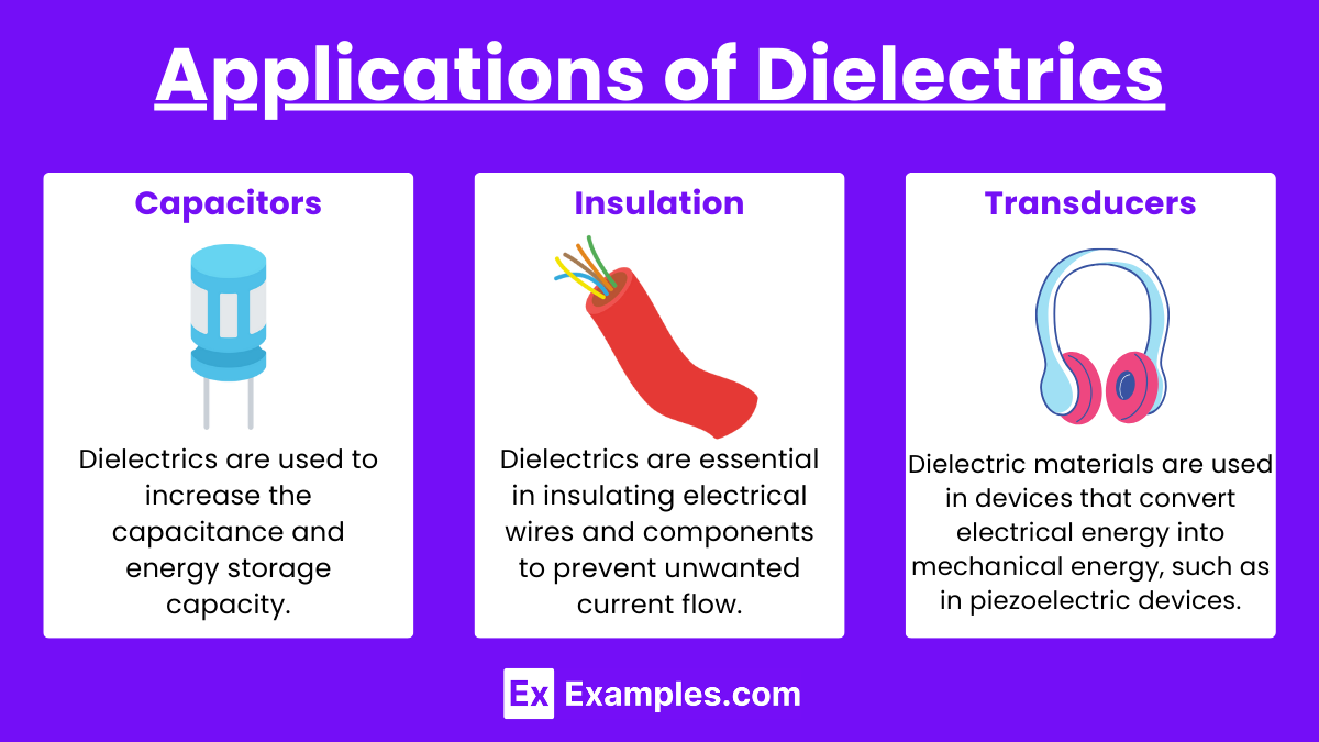 Applications of Dielectrics