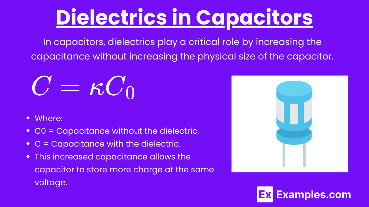 Dielectrics in Capacitors