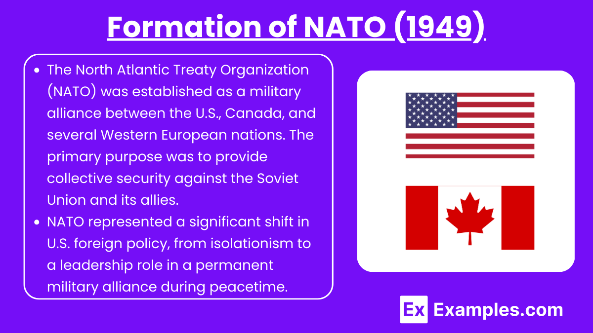 Formation of NATO (1949)